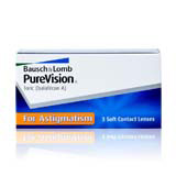 Purevision for Astigmatism contact lenses
