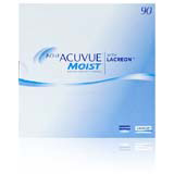 Acuvue Moist 90 Pack contact lenses