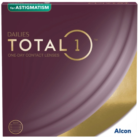 Dailies TOTAL1 for Astigmatism 90 Pack contact lenses