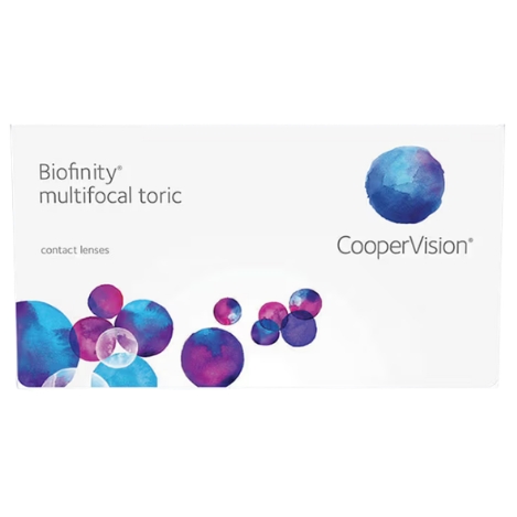 Biofinity Toric Multifocal 6 Pack contact lenses